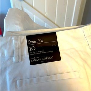 Size 10 banana republic slim trousers